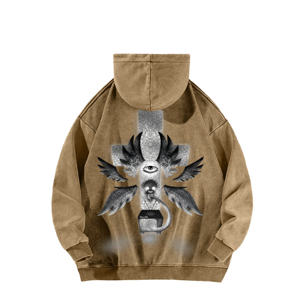The Binding of Isaac: Repentance  Unisex Washed Hoodie 2601009584