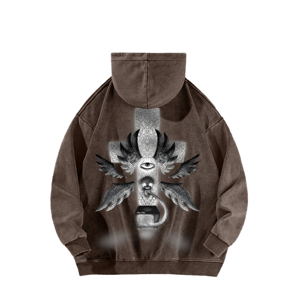 The Binding of Isaac: Repentance  Unisex Washed Hoodie 2601009584