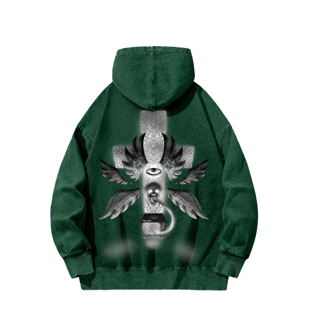 The Binding of Isaac: Repentance  Unisex Washed Hoodie 2601009584