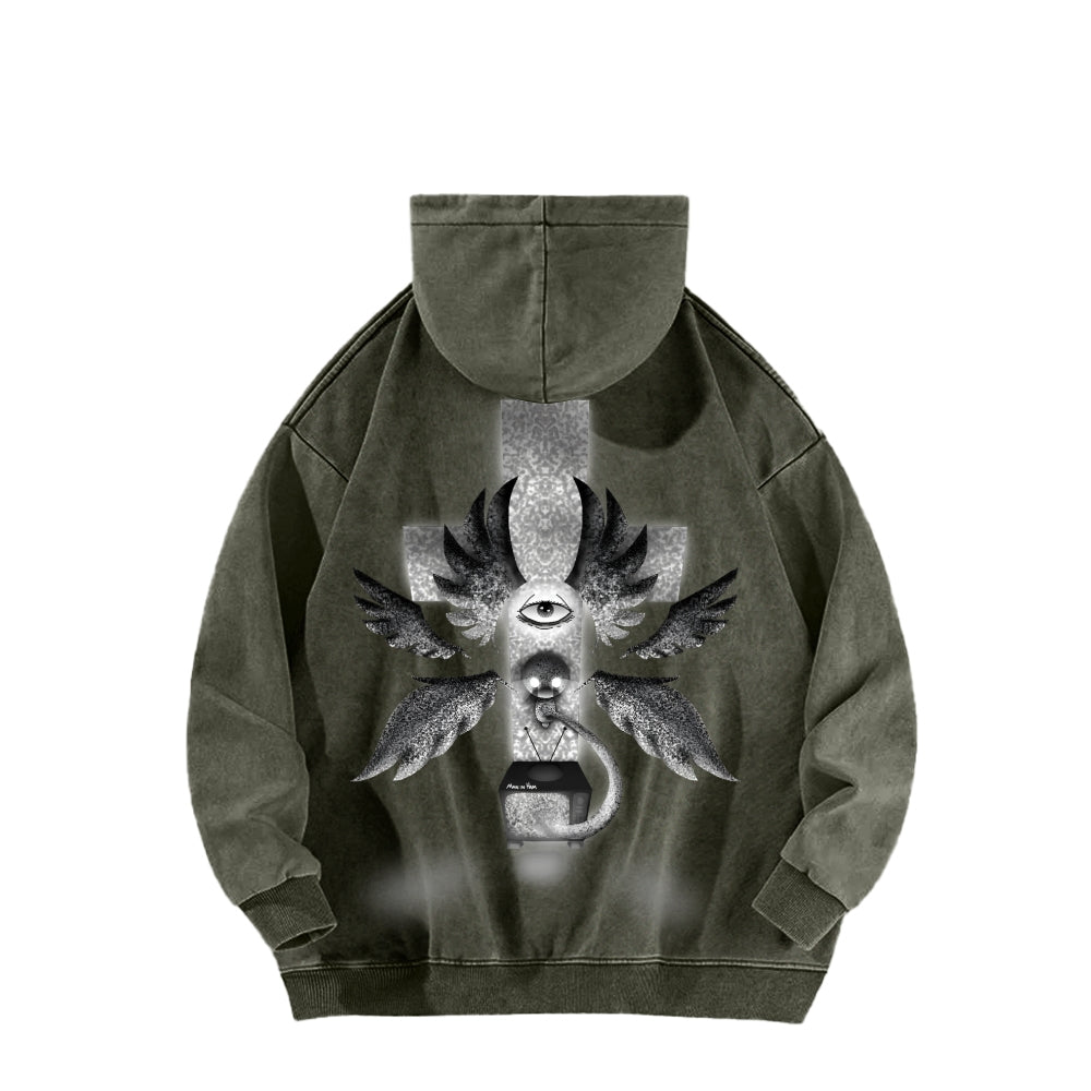 The Binding of Isaac: Repentance  Unisex Washed Hoodie 2601009584