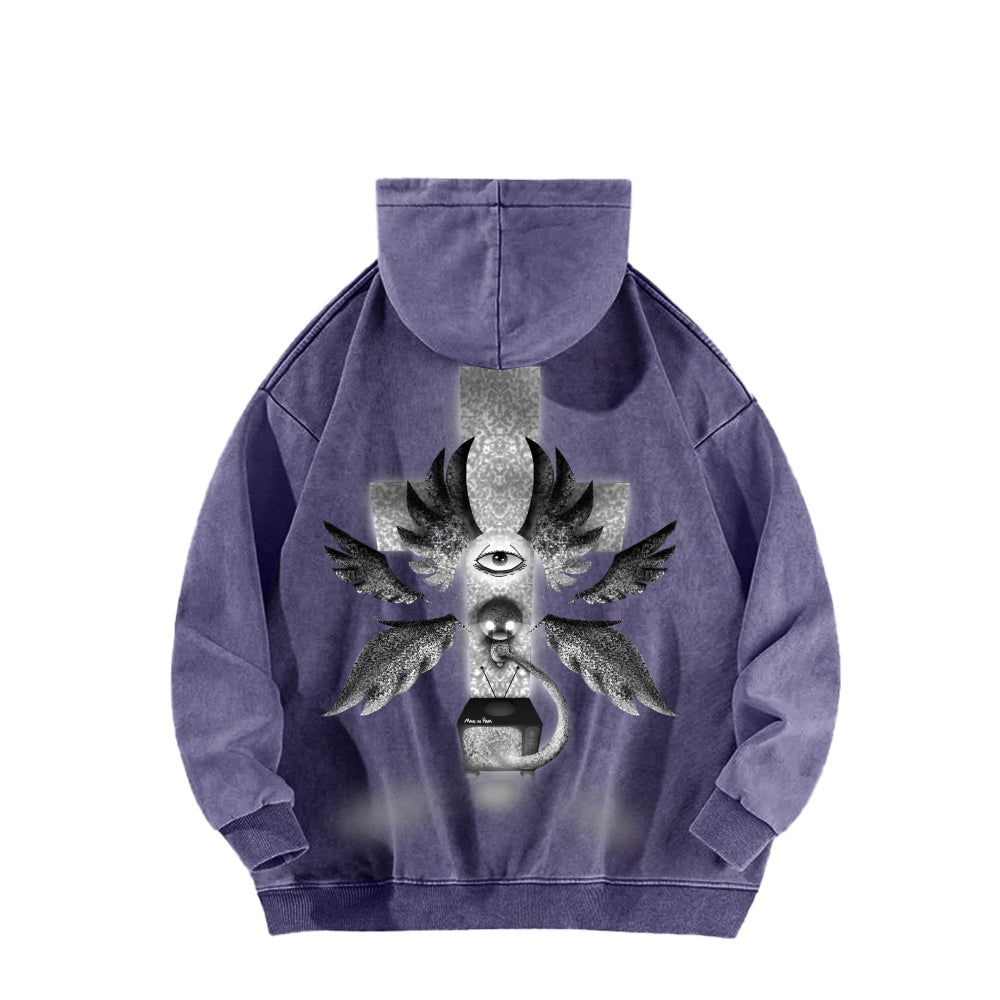 The Binding of Isaac: Repentance  Unisex Washed Hoodie 2601009584