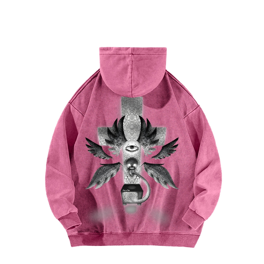 The Binding of Isaac: Repentance  Unisex Washed Hoodie 2601009584
