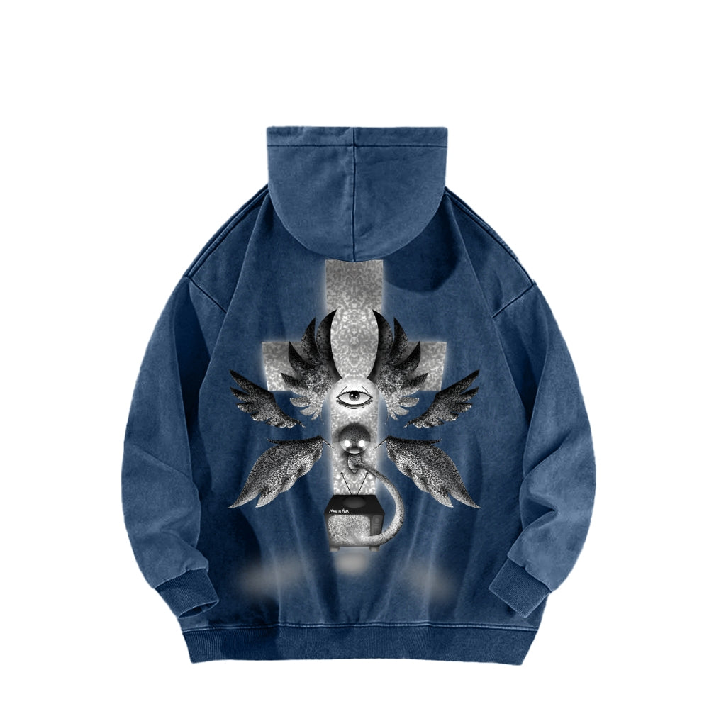The Binding of Isaac: Repentance  Unisex Washed Hoodie 2601009584