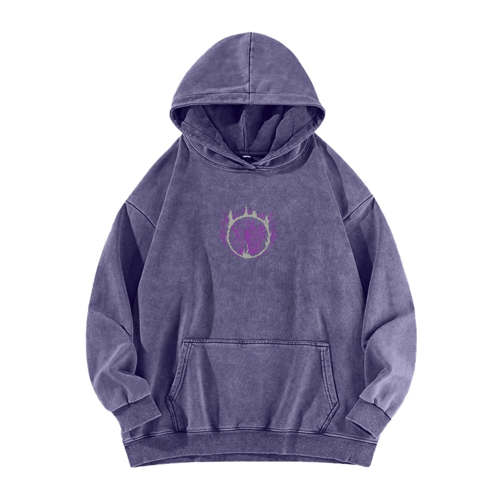 Dark Souls Unisex Washed Hoodie 2601009838