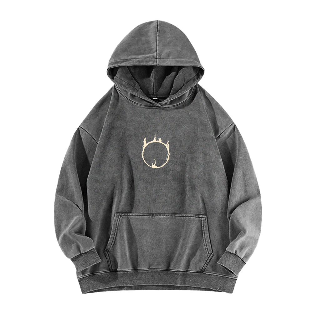 Dark Souls Unisex Washed Hoodie 2601009860