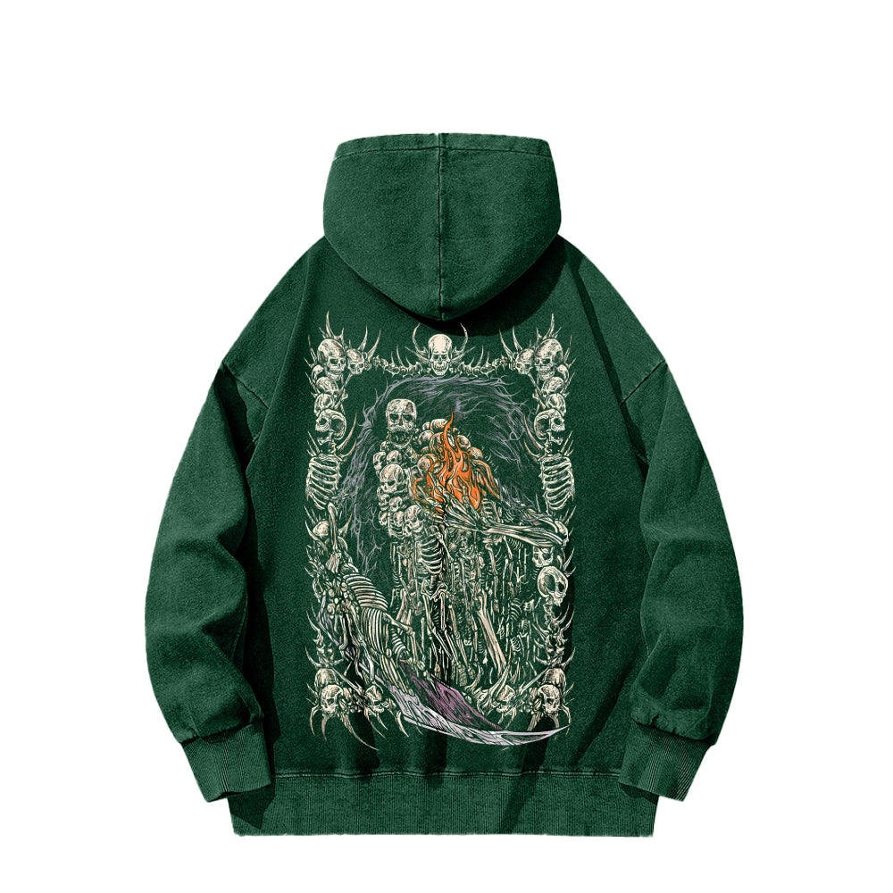 Dark Souls Unisex Washed Hoodie 2601009860