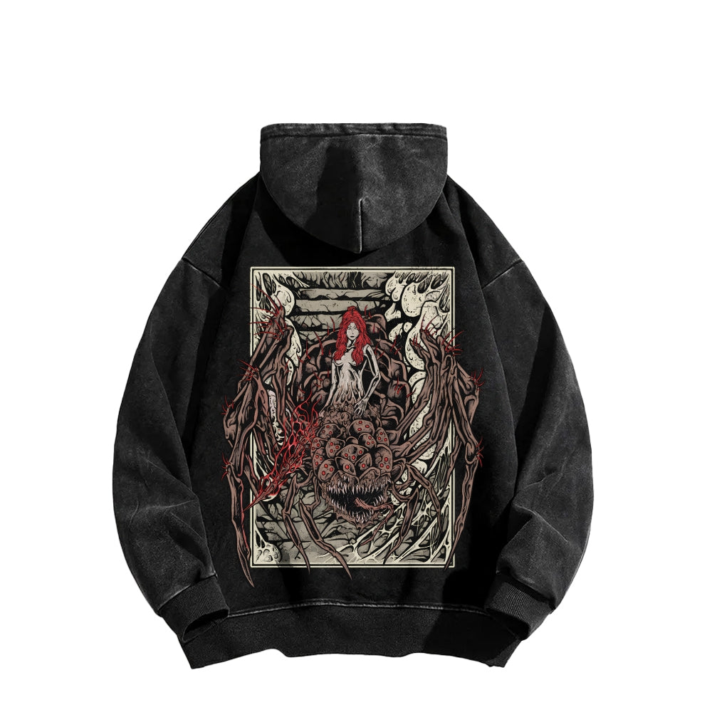 Dark Souls Unisex Washed Hoodie 2601009864