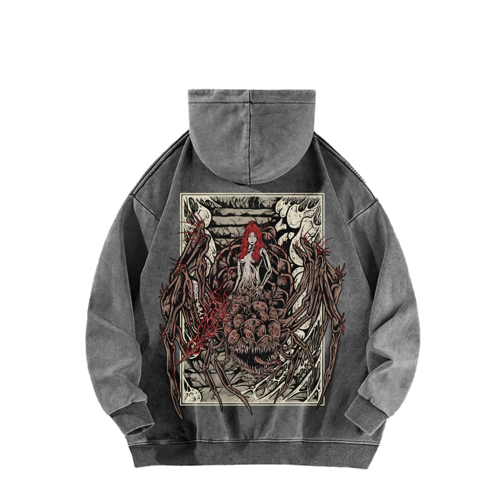 Dark Souls Unisex Washed Hoodie 2601009864
