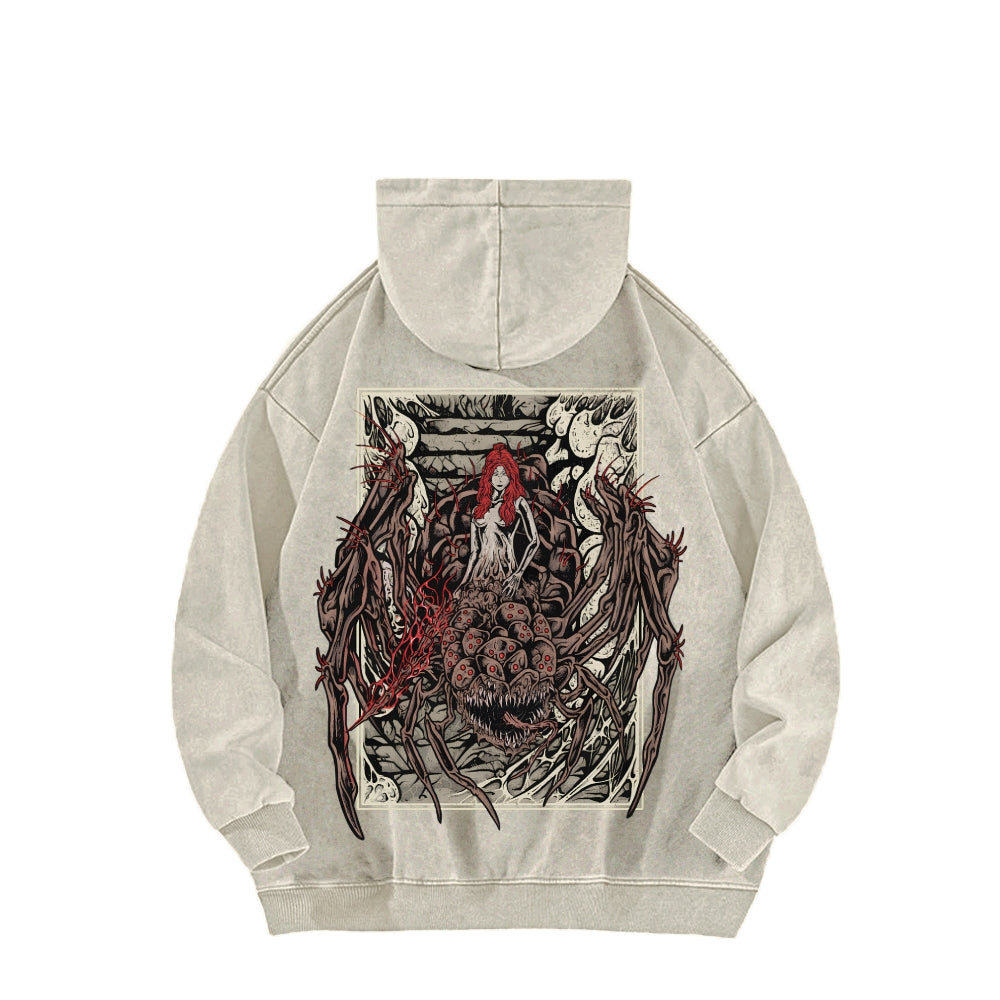 Dark Souls Unisex Washed Hoodie 2601009864
