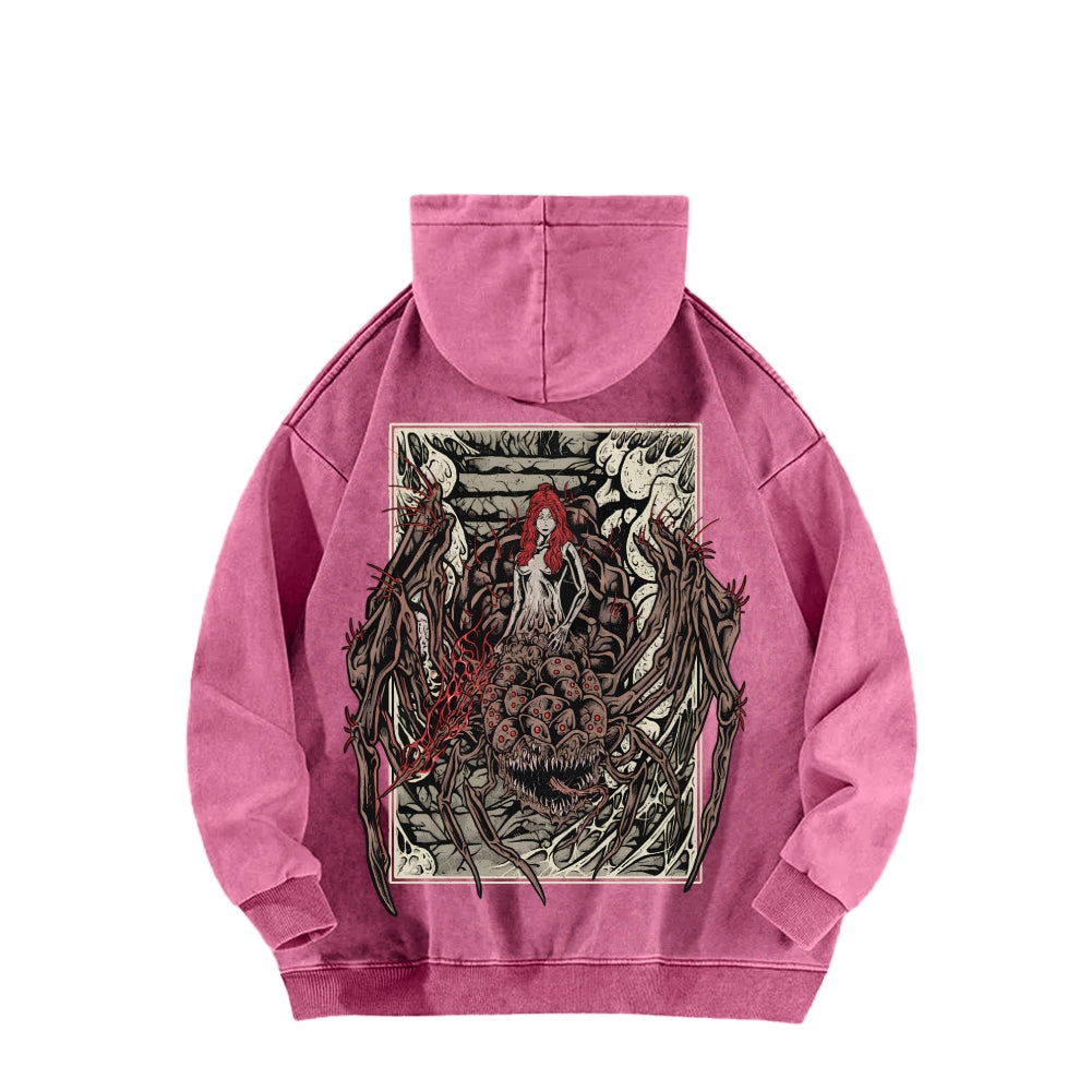 Dark Souls Unisex Washed Hoodie 2601009864