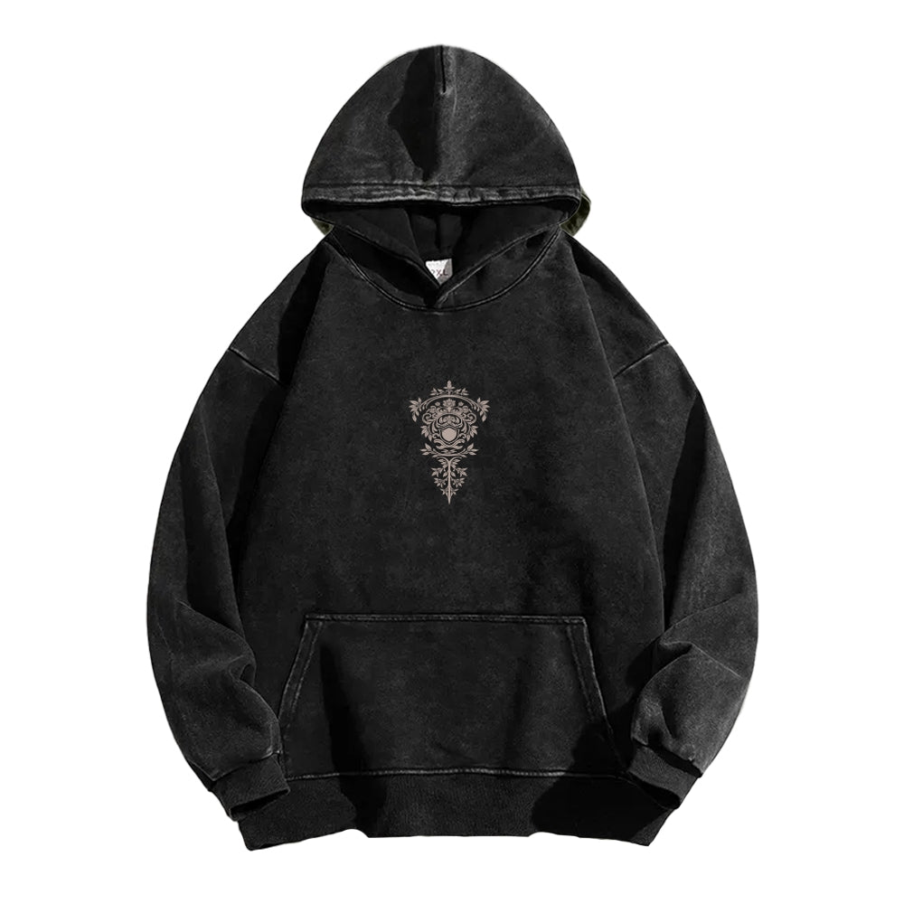 Dark Souls Unisex Washed Hoodie 2601009880