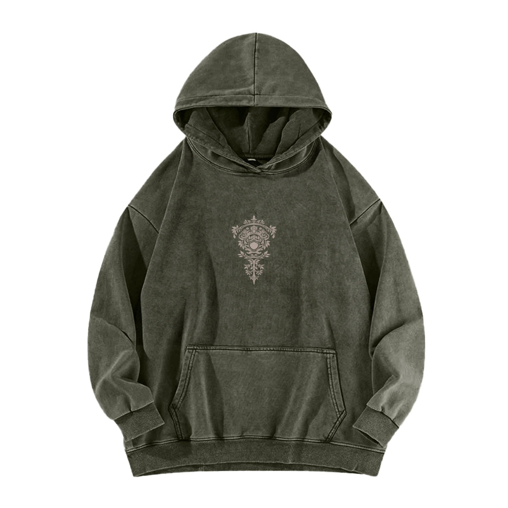 Dark Souls Unisex Washed Hoodie 2601009880