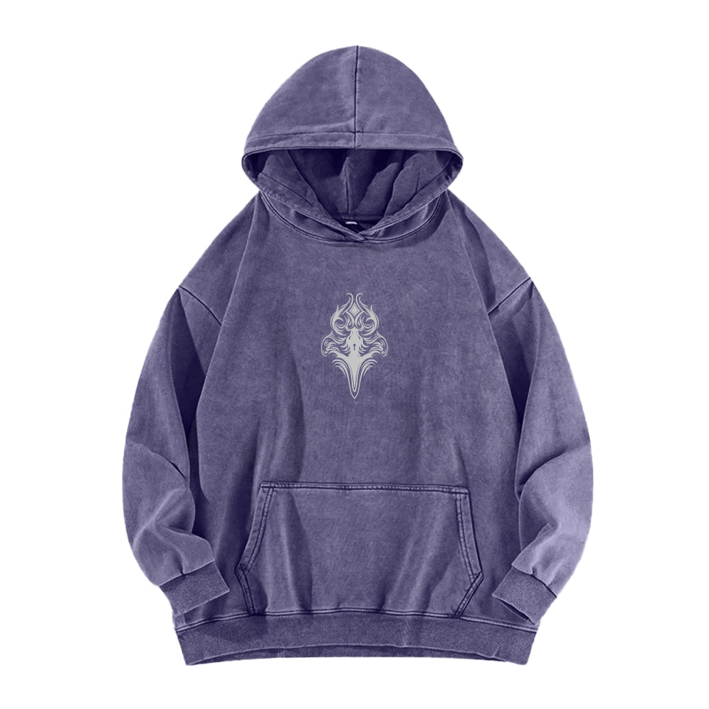 Dark Souls Unisex Washed Hoodie 2601009886