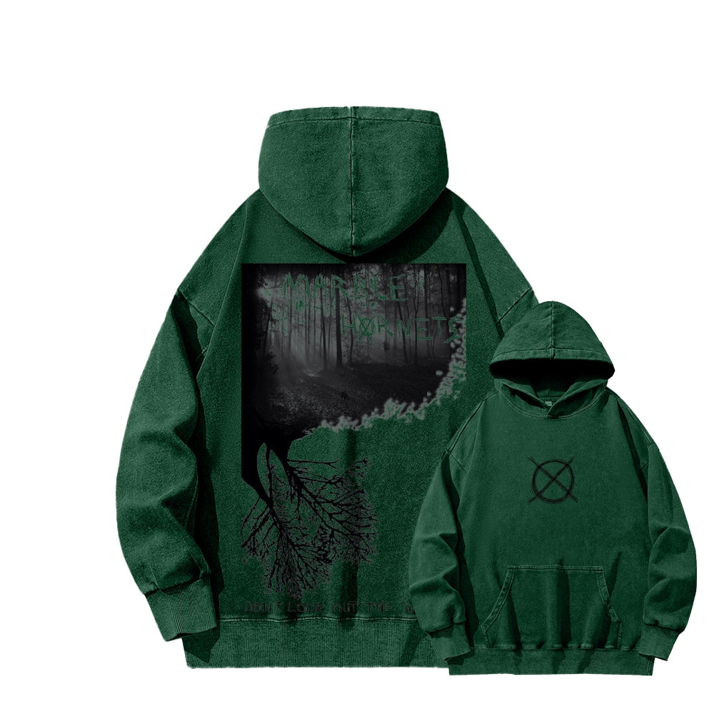 Marble Hornets  Unisex Washed Hoodie 2601010396