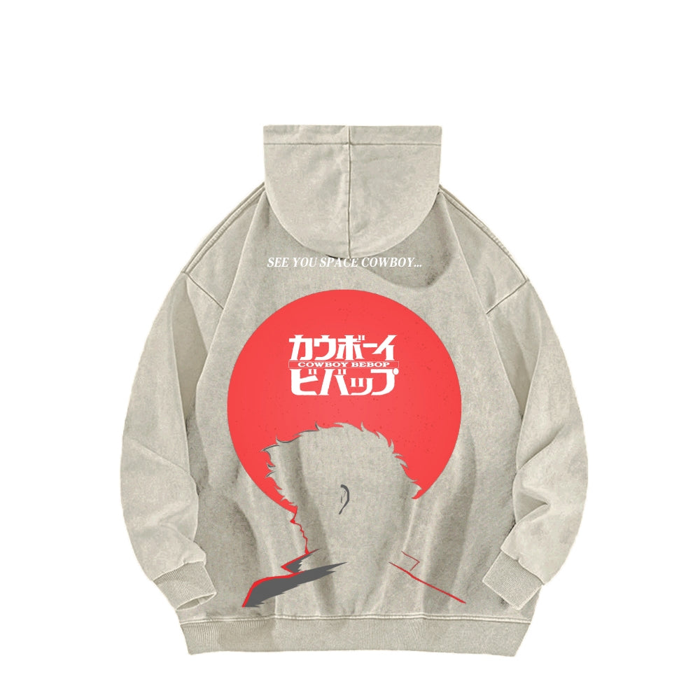 COWBOY BEBOP Unisex Washed Hoodie 2601010481