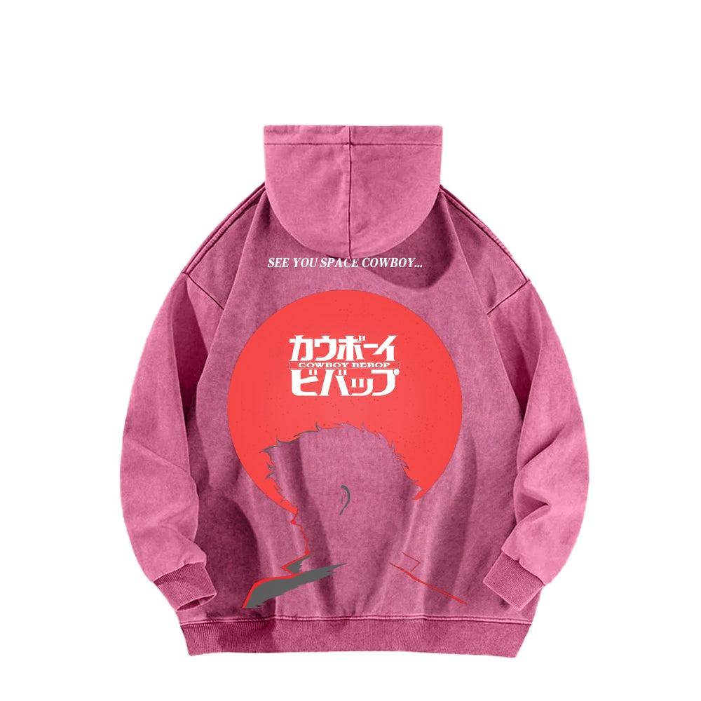 COWBOY BEBOP Unisex Washed Hoodie 2601010481