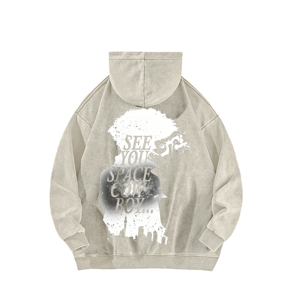 COWBOY BEBOP Unisex Washed Hoodie 2601010501