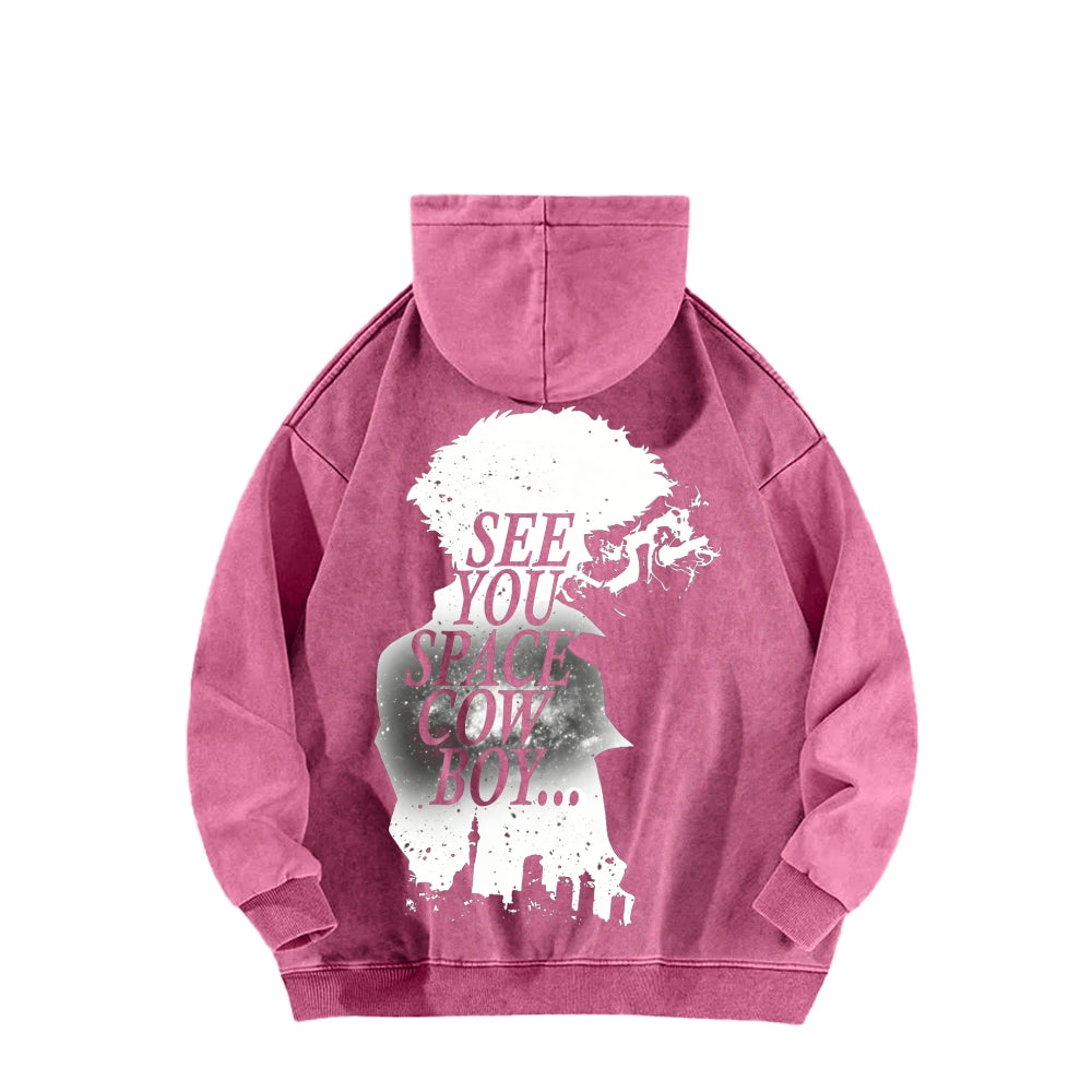 COWBOY BEBOP Unisex Washed Hoodie 2601010501