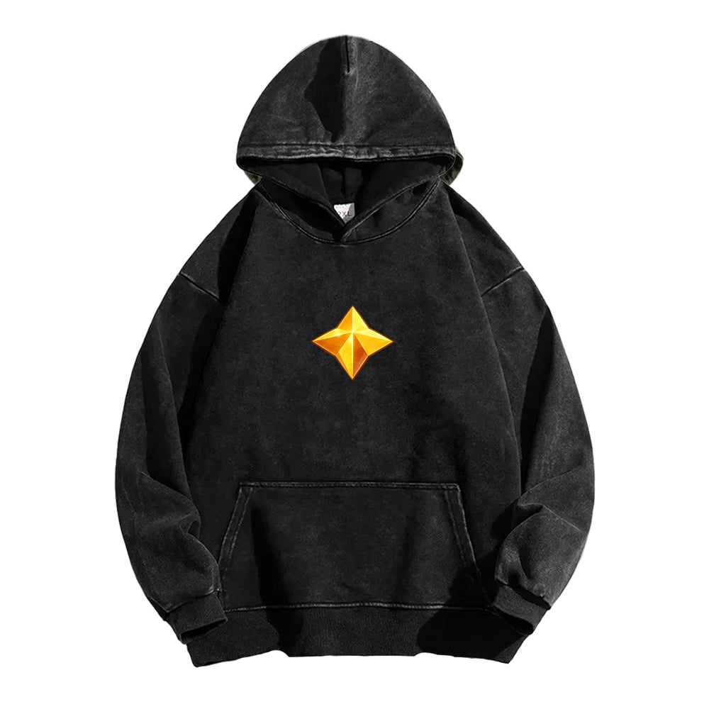 Oguri Cap Unisex Washed Hoodie 2601011240