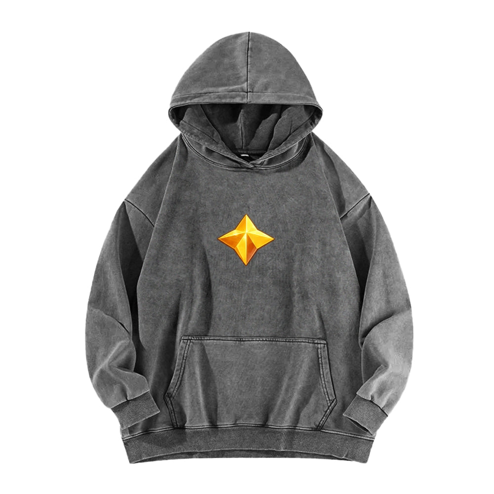 Oguri Cap Unisex Washed Hoodie 2601011240
