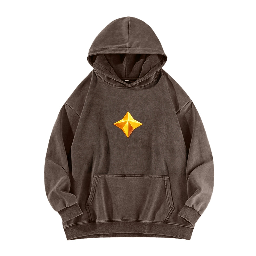 Oguri Cap Unisex Washed Hoodie 2601011240