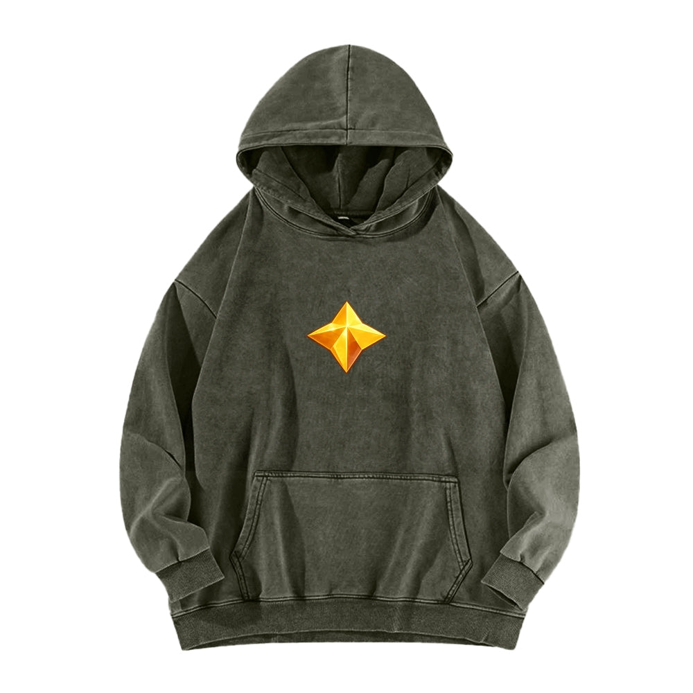 Oguri Cap Unisex Washed Hoodie 2601011240
