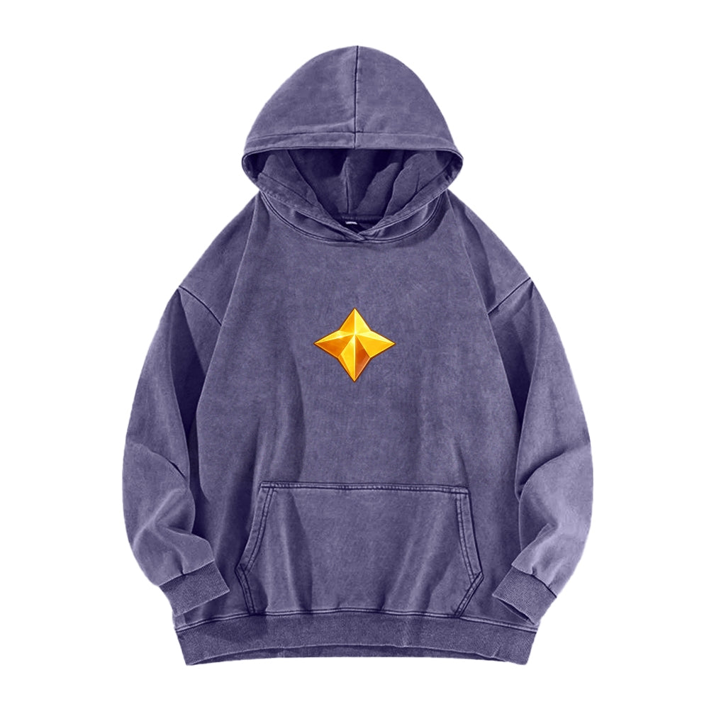 Oguri Cap Unisex Washed Hoodie 2601011240