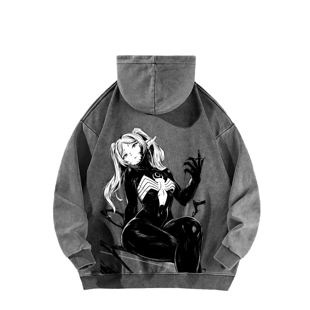 Frieren Unisex Washed Hoodie 2601011523