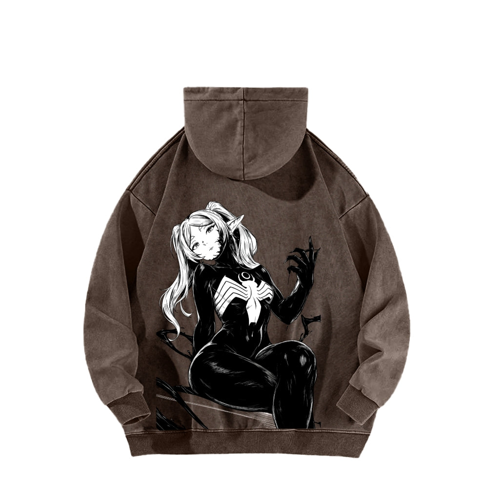 Frieren Unisex Washed Hoodie 2601011523