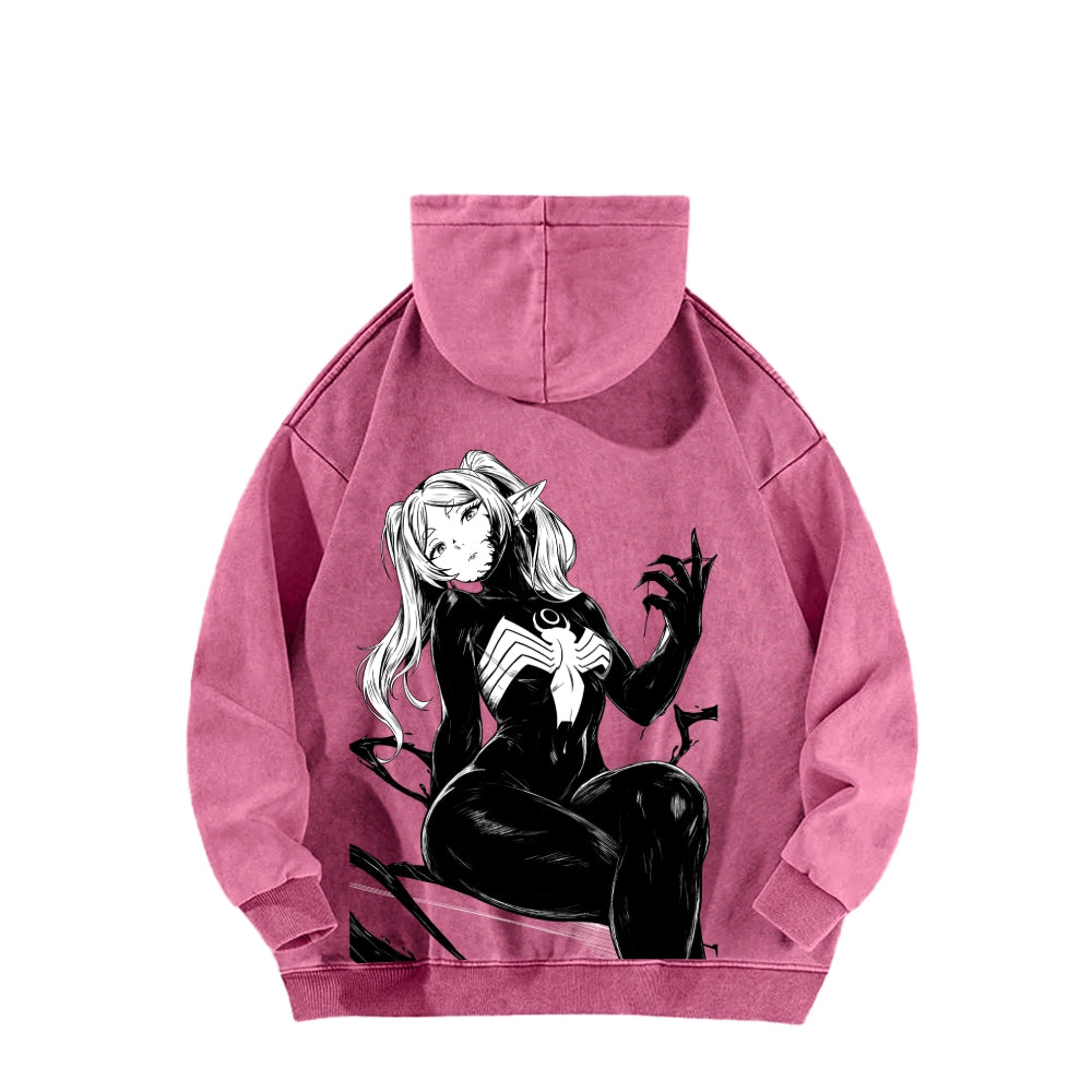 Frieren Unisex Washed Hoodie 2601011523