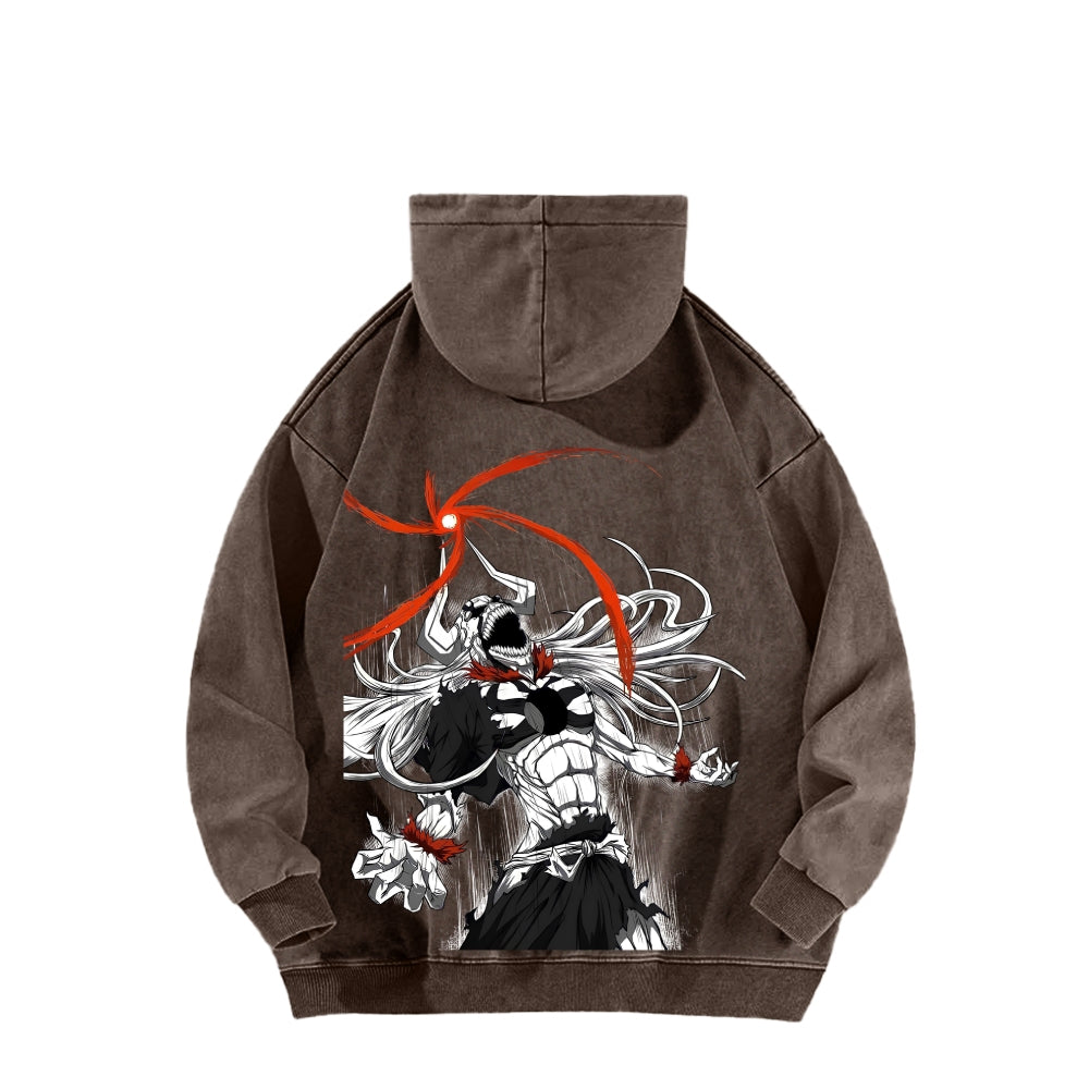 Bleach Ichigo Unisex Washed Hoodie 2601011525