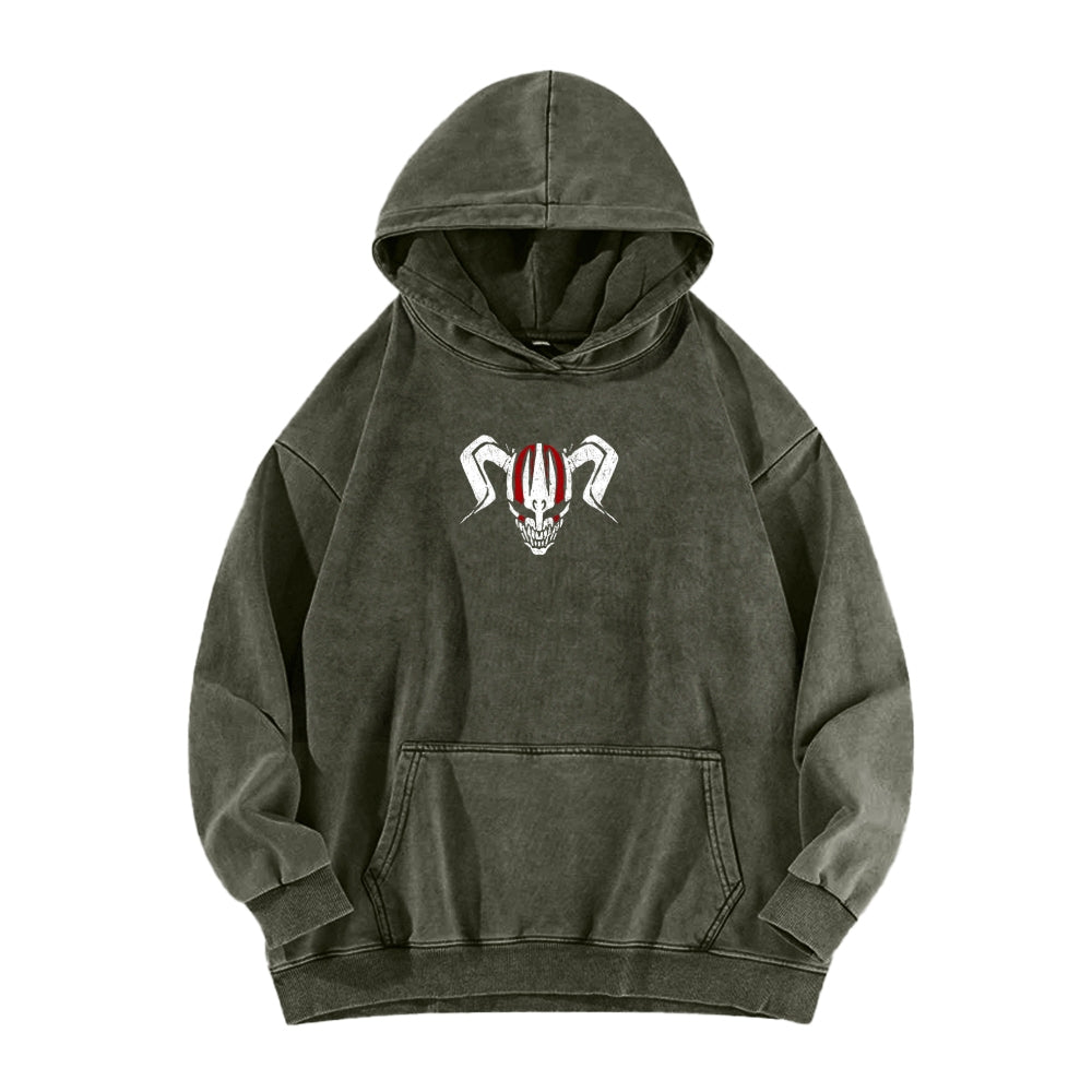 Bleach Ichigo Unisex Washed Hoodie 2601011525