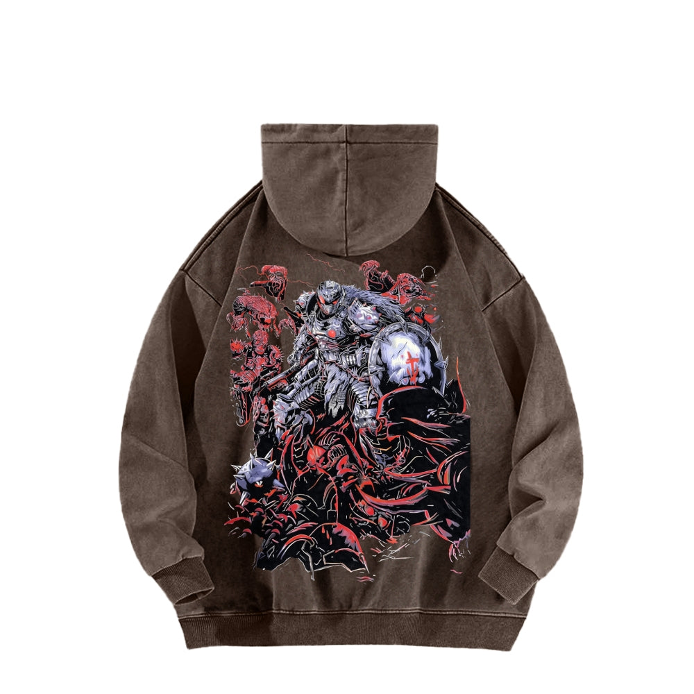 DOOM Unisex Washed Hoodie 2601012523