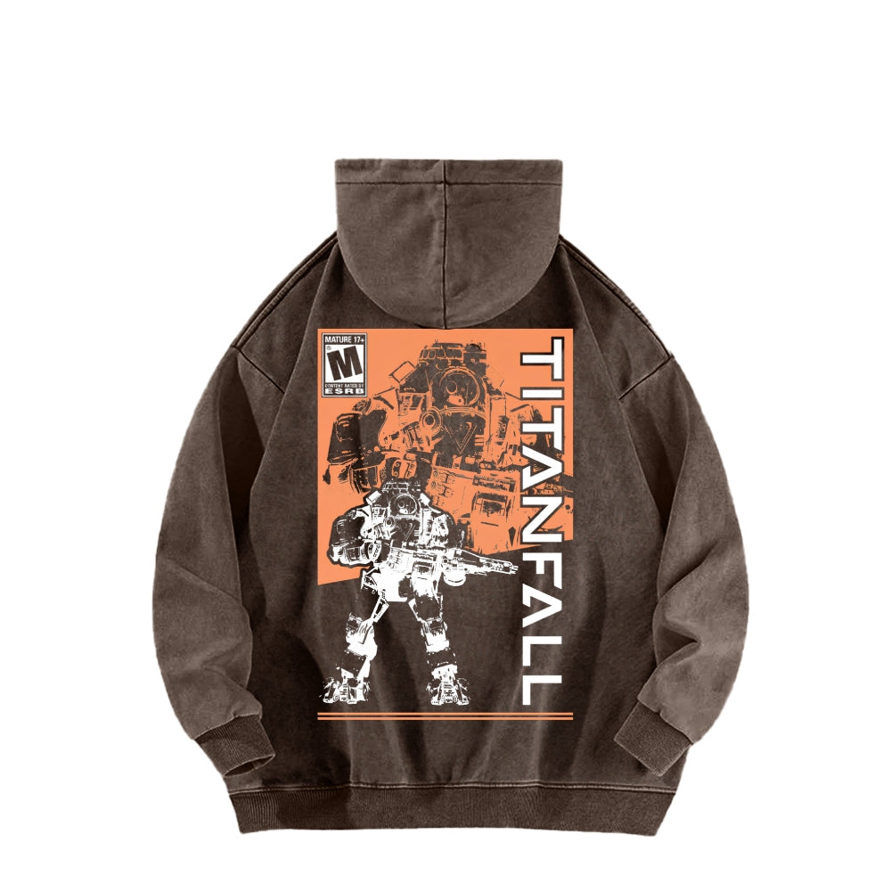 TITANFALL Unisex Washed Hoodie 2601012910