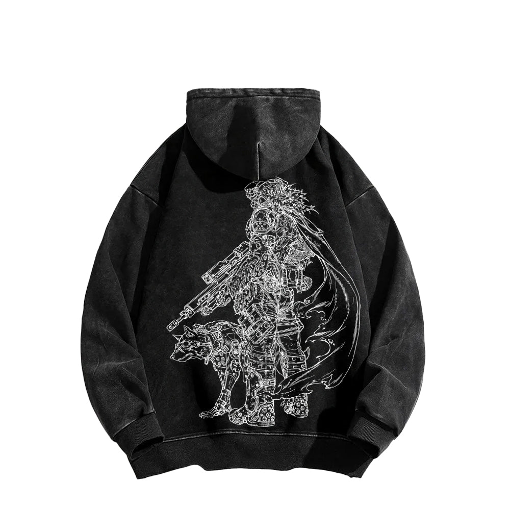 TITANFALL Unisex Washed Hoodie 2601012951