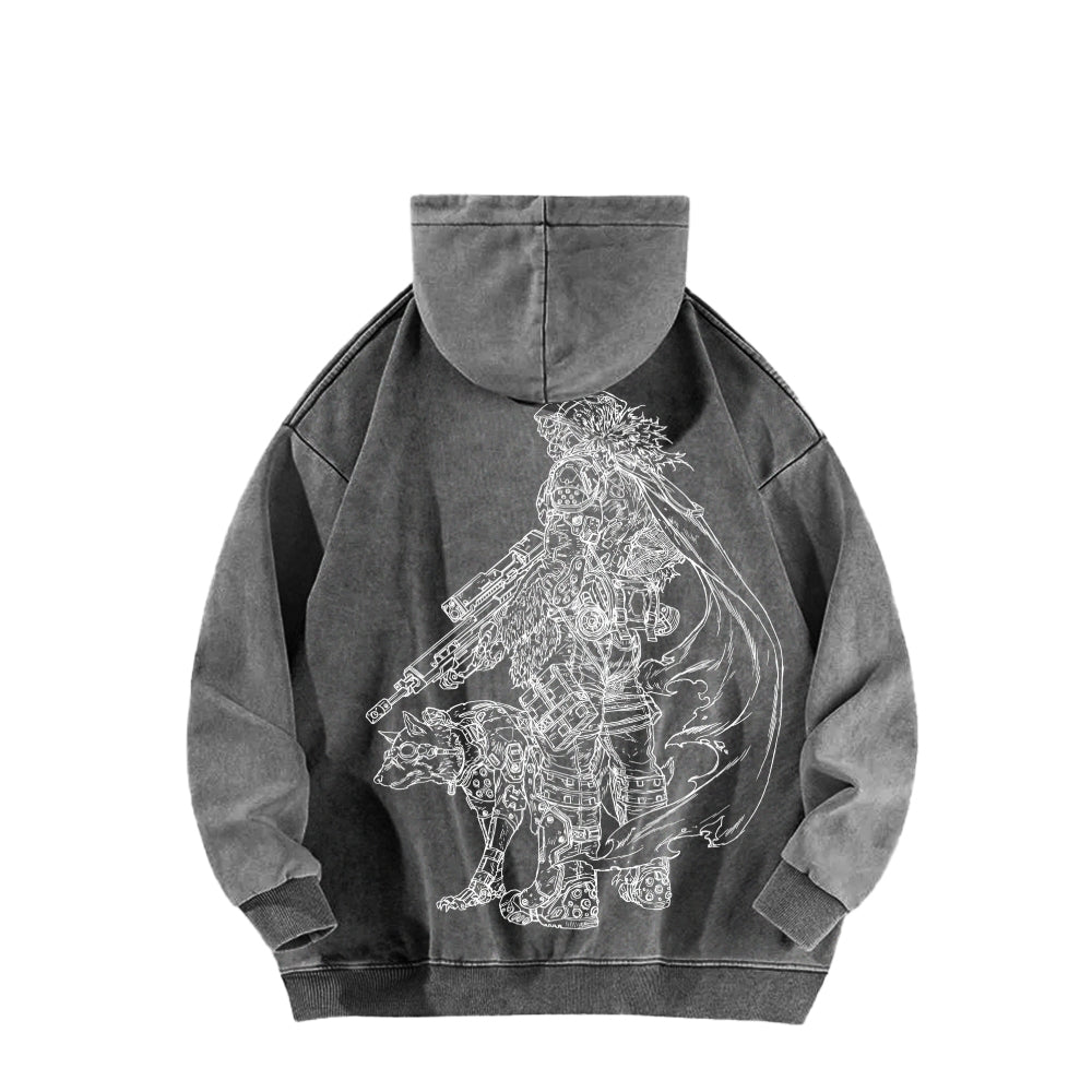 TITANFALL Unisex Washed Hoodie 2601012951