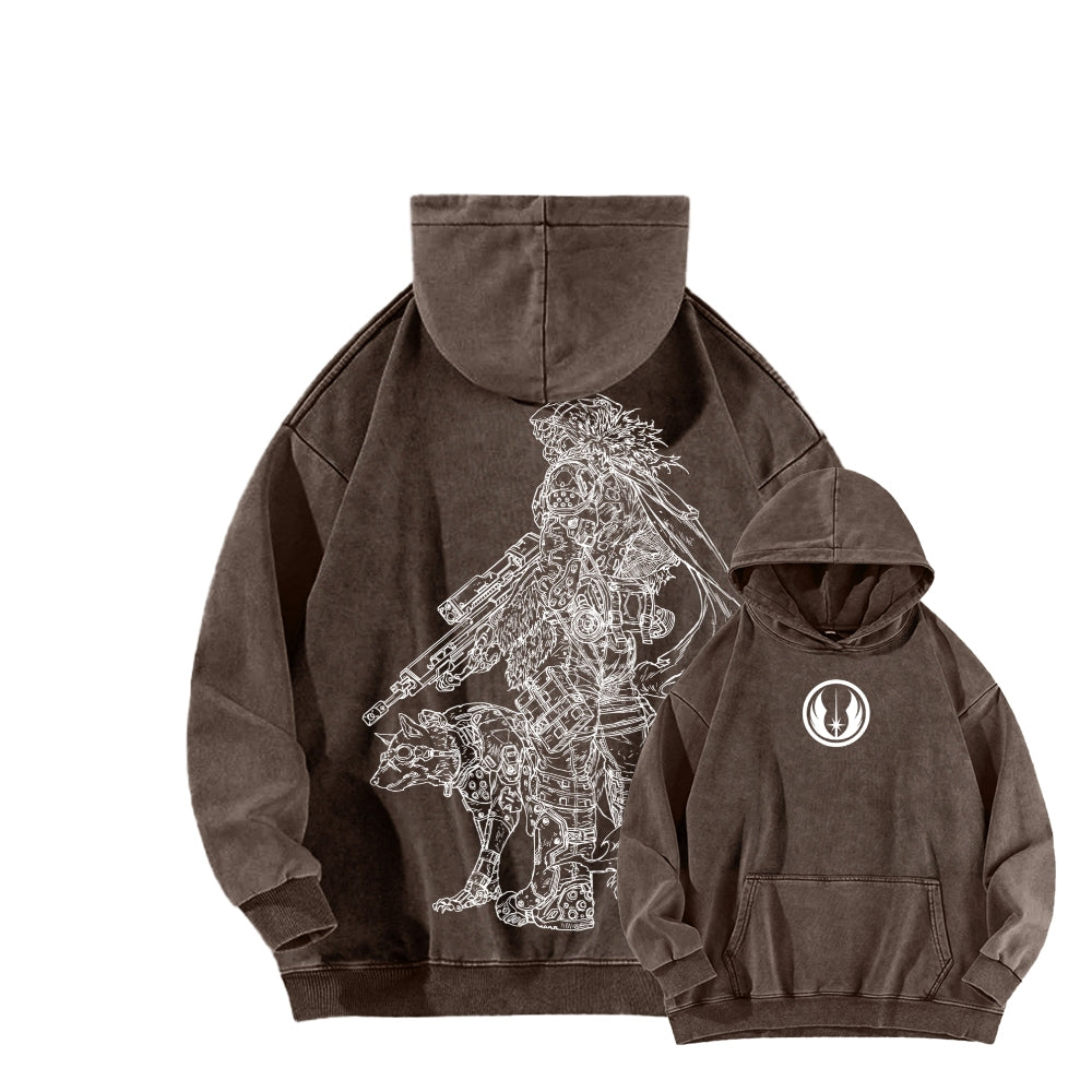 TITANFALL Unisex Washed Hoodie 2601012951