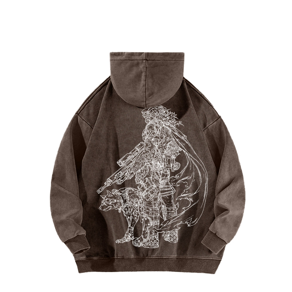 TITANFALL Unisex Washed Hoodie 2601012951
