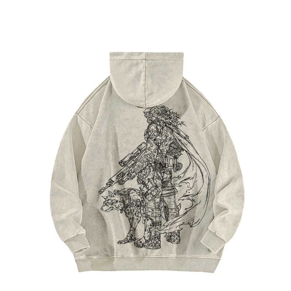 TITANFALL Unisex Washed Hoodie 2601012951