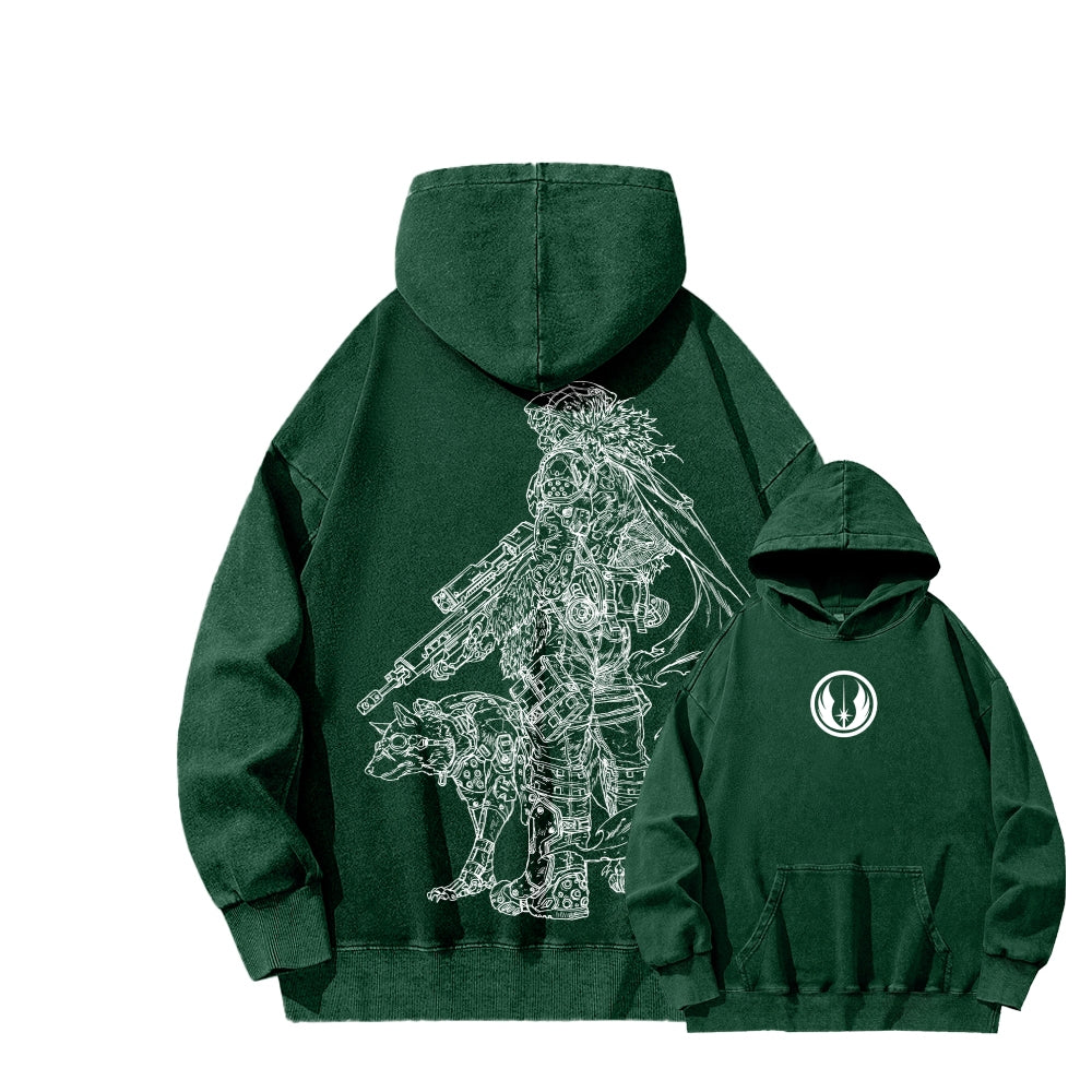 TITANFALL Unisex Washed Hoodie 2601012951