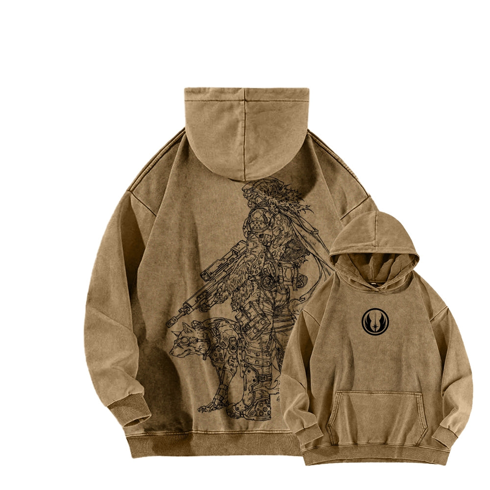 TITANFALL Unisex Washed Hoodie 2601012951