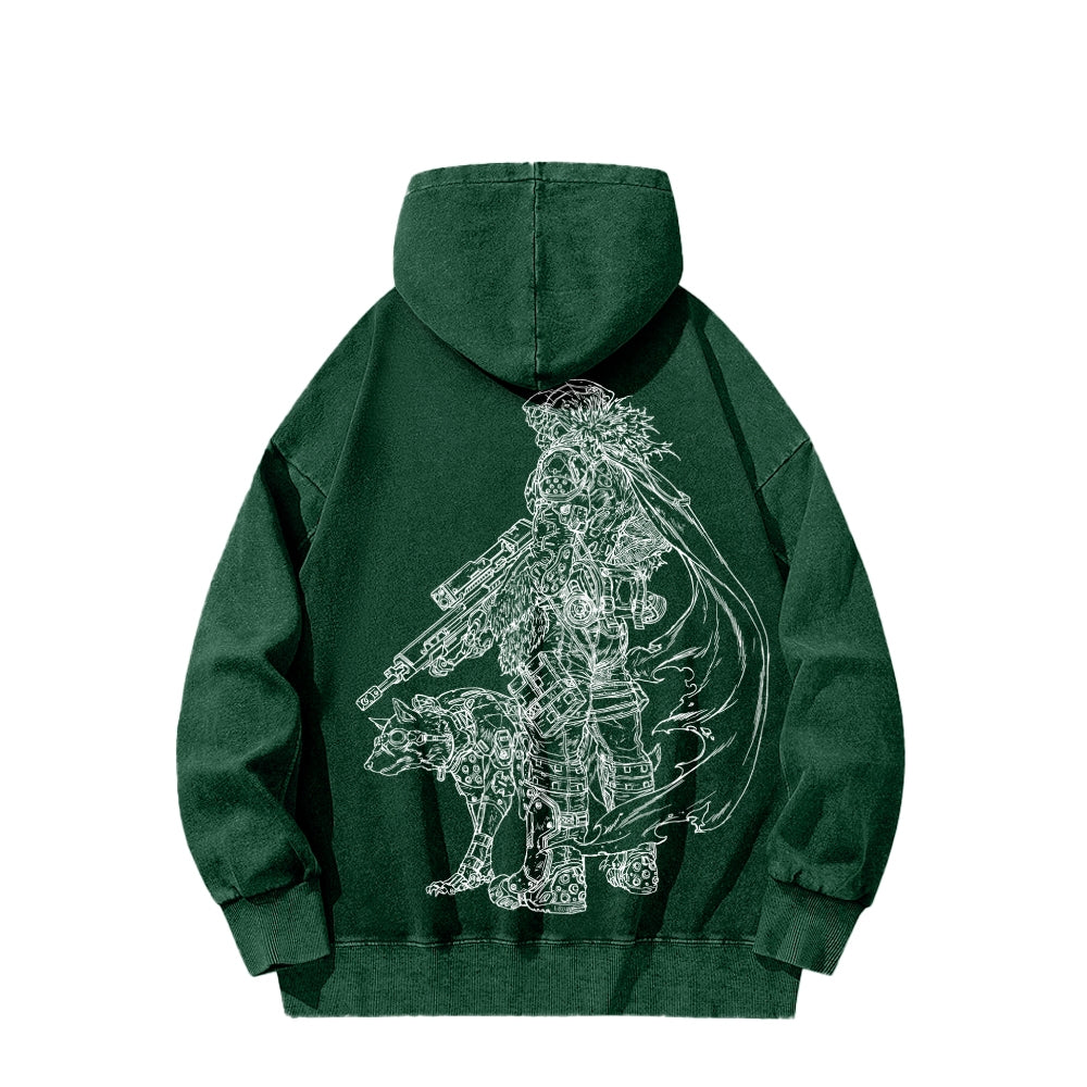 TITANFALL Unisex Washed Hoodie 2601012951