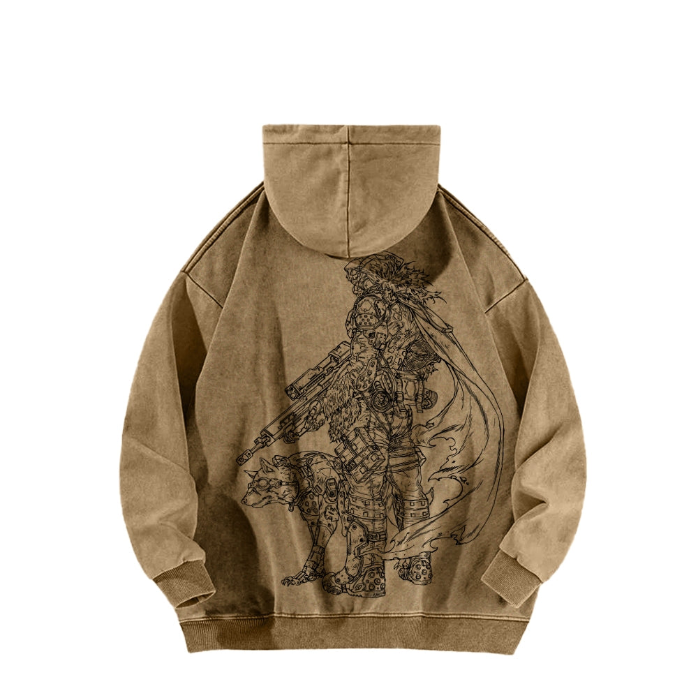 TITANFALL Unisex Washed Hoodie 2601012951