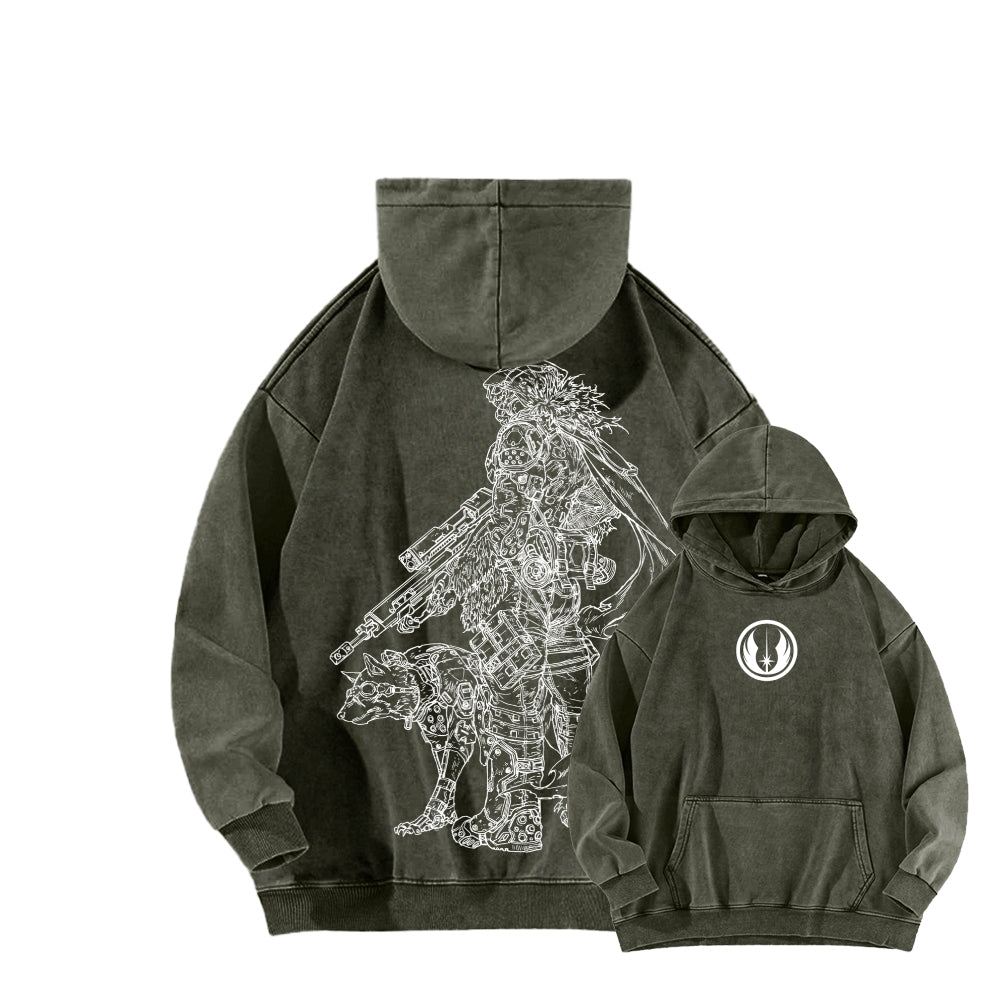 TITANFALL Unisex Washed Hoodie 2601012951