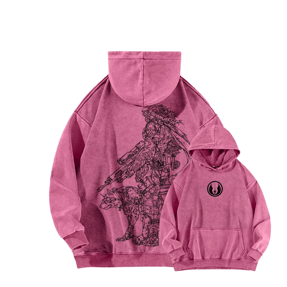 TITANFALL Unisex Washed Hoodie 2601012951