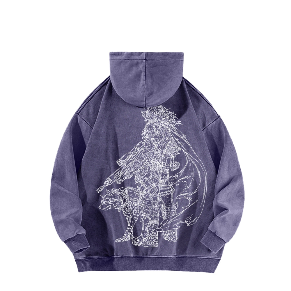 TITANFALL Unisex Washed Hoodie 2601012951