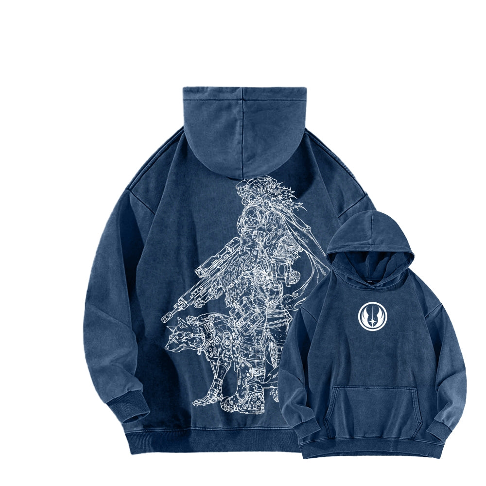TITANFALL Unisex Washed Hoodie 2601012951