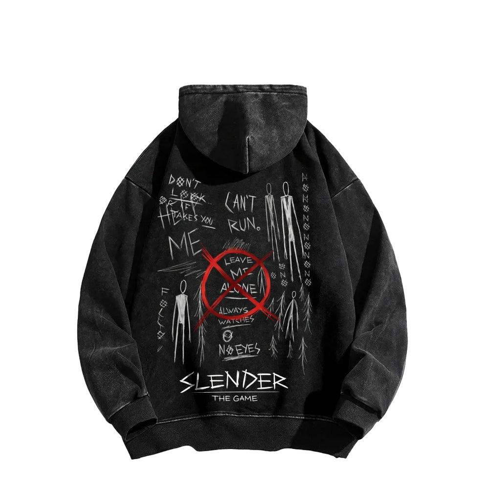 Marble Hornets Unisex Washed Hoodie 2601013159