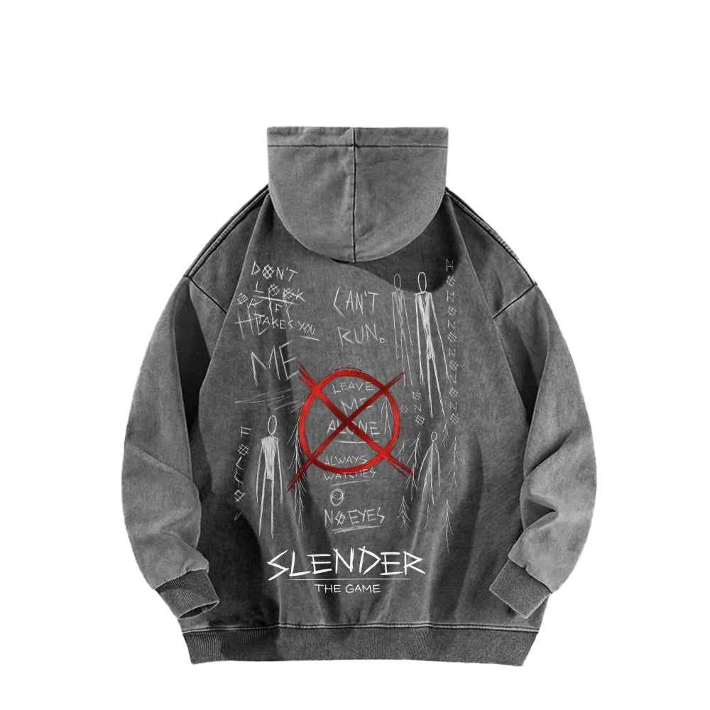 Marble Hornets Unisex Washed Hoodie 2601013159