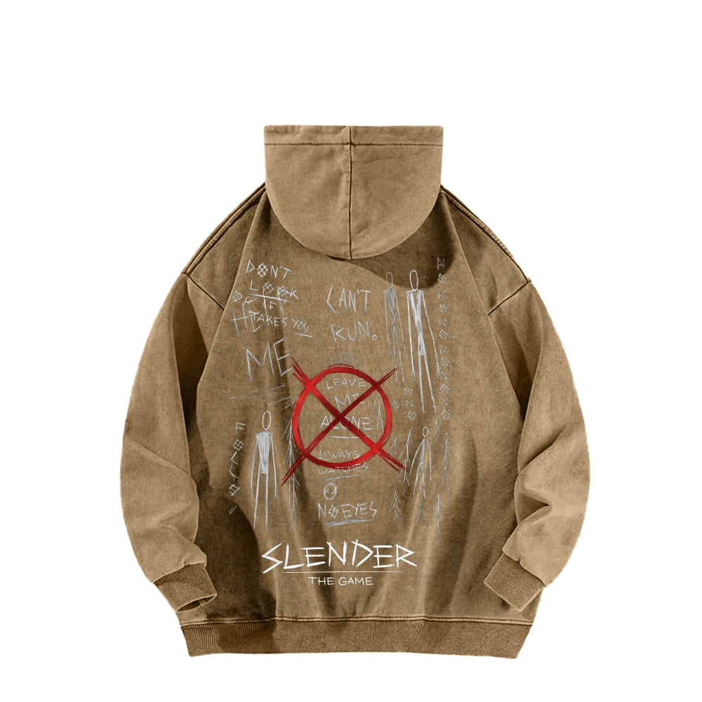 Marble Hornets Unisex Washed Hoodie 2601013159